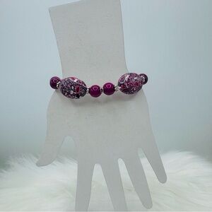 Large Natural Stone Beaded Unique Design Bracelets Style 202